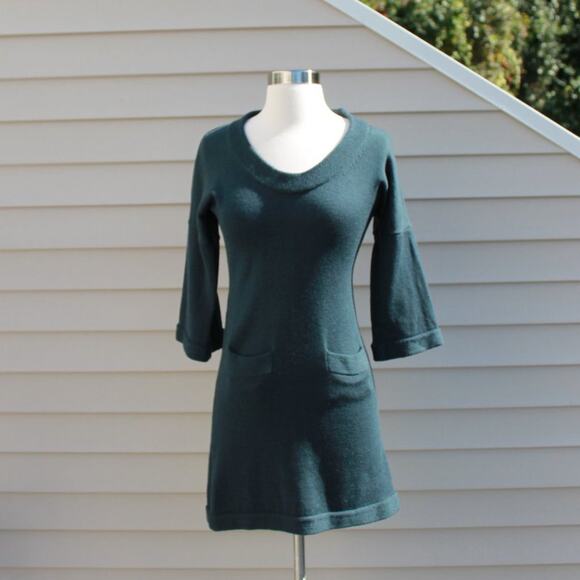 Banana Republic Women's Sweater Dress Extra Marino Wool Size XS - Picture 4 of 9